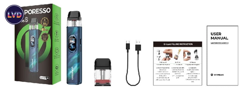 contnu du Kit Xros 6 de Vaporesso